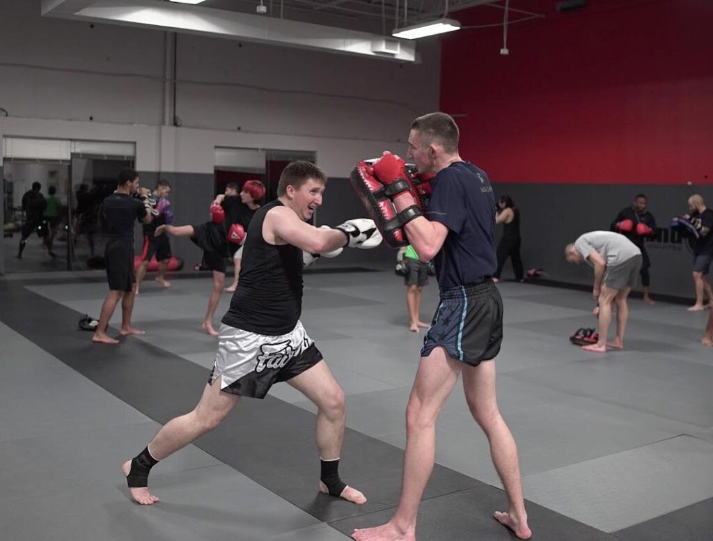 muay thai training